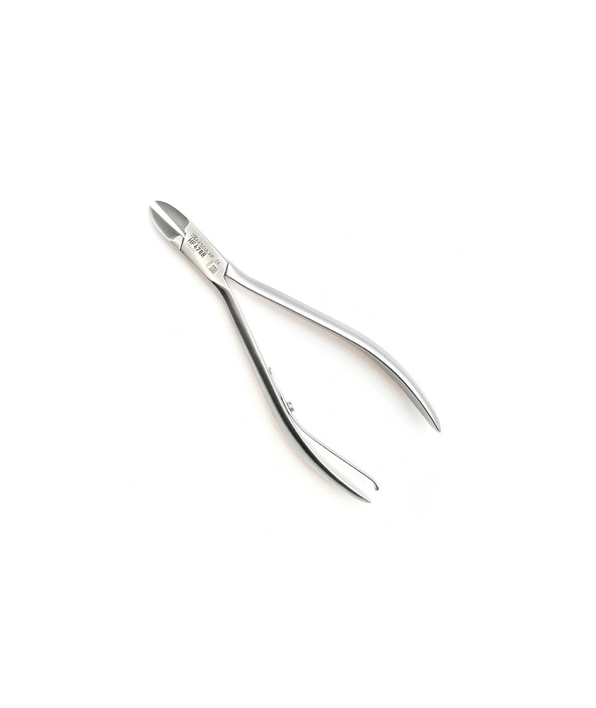 Pince à ongles incarnés inox - Mors longs - Taille 13 cm - Aesculap 478
