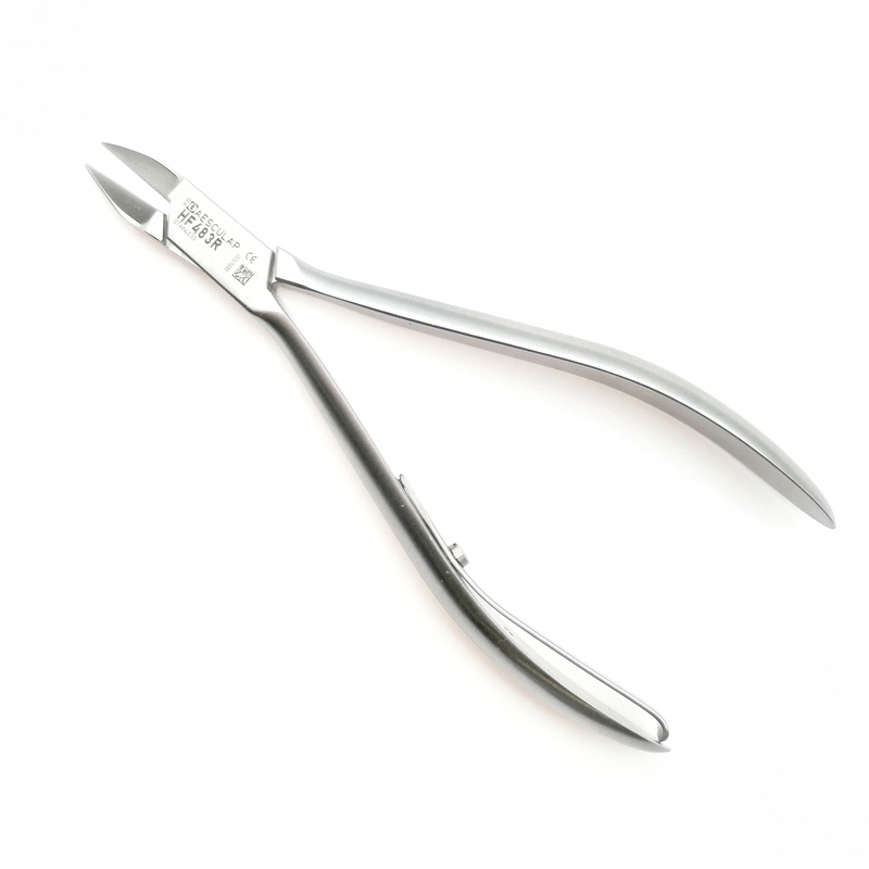 Pinces à ongles Pince à ongles - Aesculap 483 - Mors très fin - Taille 13 cm - Inox