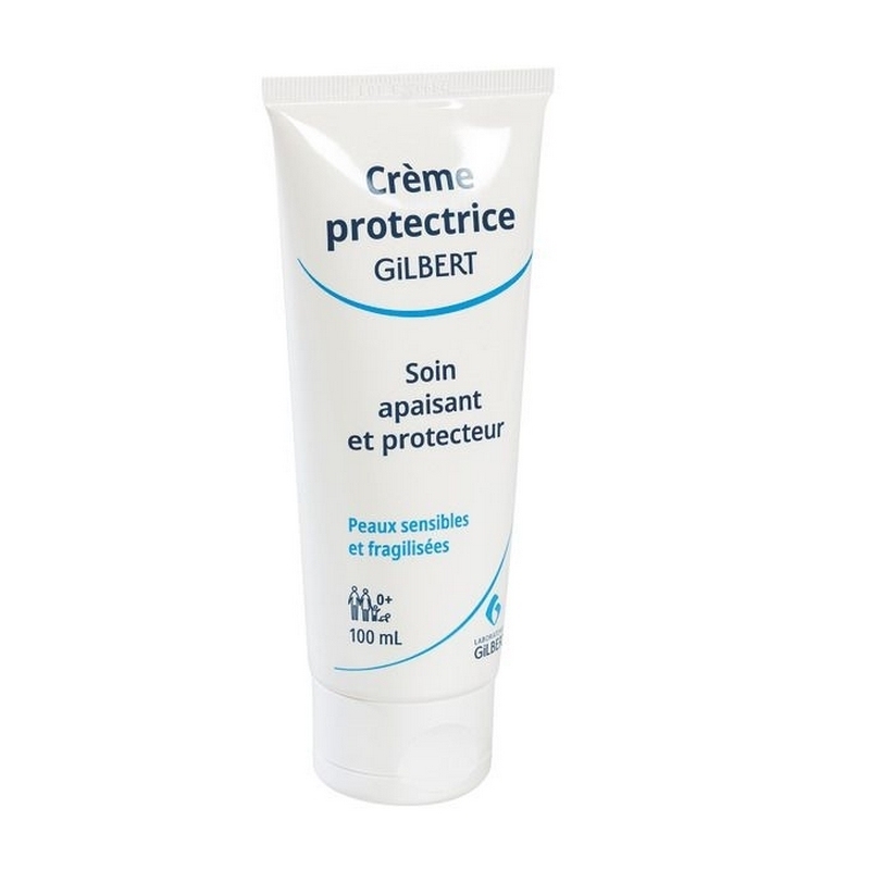 Soin de la peau Crème Protectrice Gilbert - Soin apaisant et protecteur - Tube 100 ml